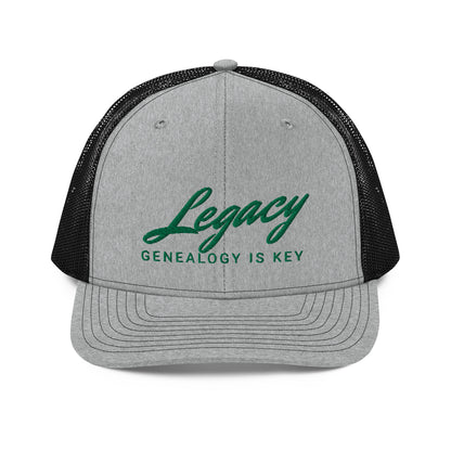 Legacy Genealogy is Key Trucker Cap