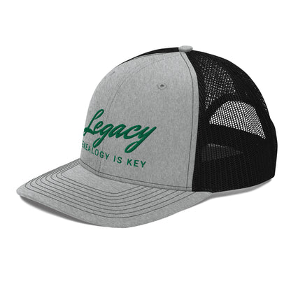 Legacy Genealogy is Key Trucker Cap