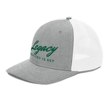 Legacy Genealogy is Key Trucker Cap