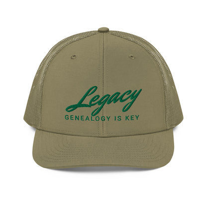 Legacy Genealogy is Key Trucker Cap