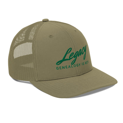 Legacy Genealogy is Key Trucker Cap