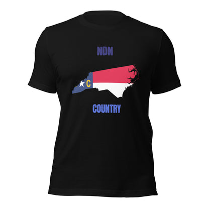 North Carolina NDN COUNTRY Unisex t-shirt