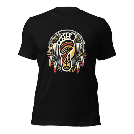 Black Foot Unisex t-shirt