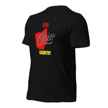 Ohio NDN COUNTRY Unisex t-shirt